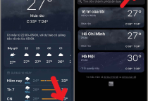 Cách nhận thông báo khi trời sắp mưa trên iPhone. Cách bật chỉ trong 1 phút