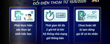 Hướng dẫn cách xác thực khuôn mặt khi đổi SIM sang máy mới theo quy định mới